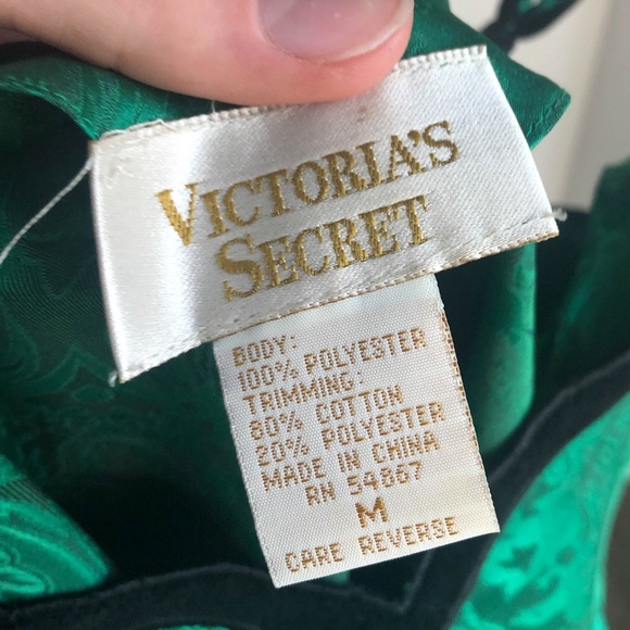 VICTORIA'S SECRET VINTAGE 80s SLIP DRESS - Picture 5 of 6